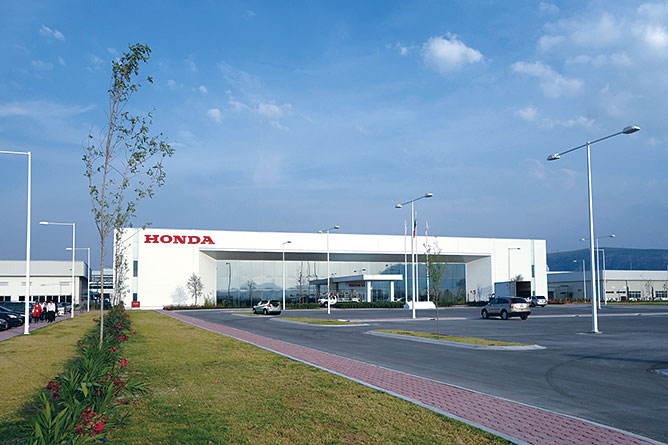 Honda De Mexico Auto Plant Taikisha Ltd